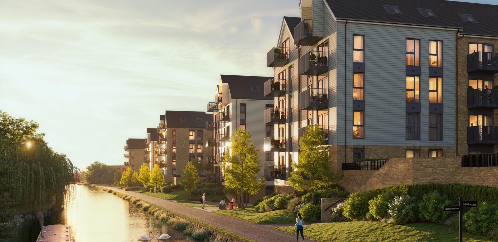 Berkeley Group’un Nehir Manzaralı Yeni Projesi HERTFORD LOCKS Satışta!